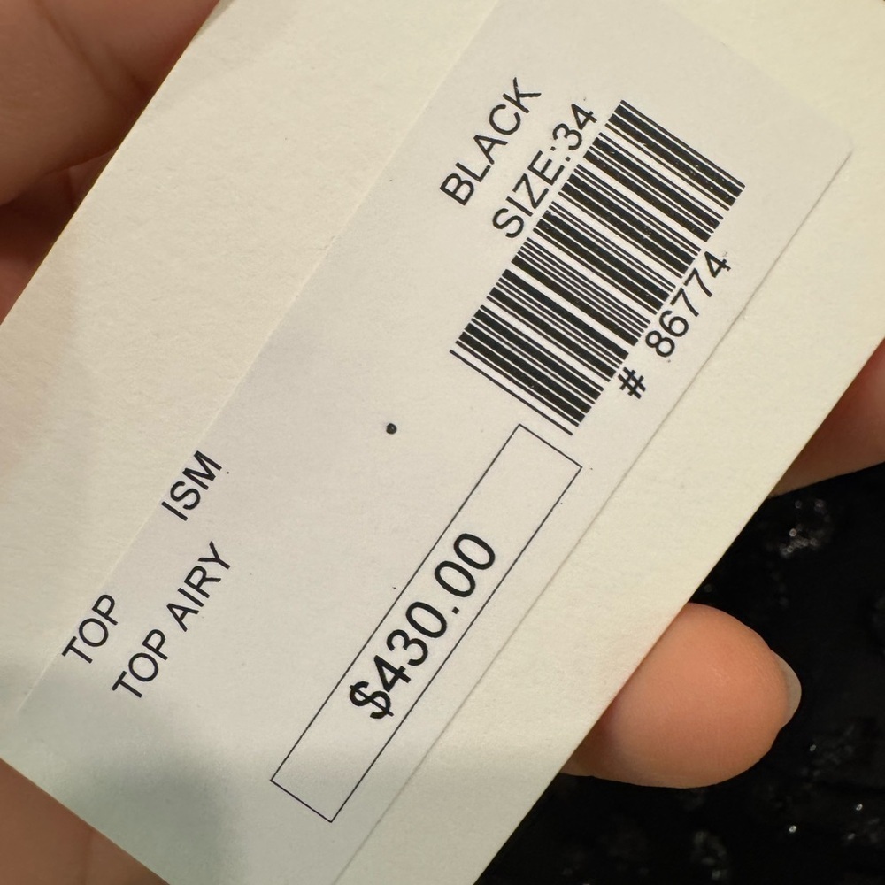 BNWT Isabel Marant Airy Sheer Polka Dot Blouse size 34/USXS $430 - Picture 8 of 10